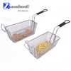 9 Gallon Deep Fry Basket Stainless Steel Chips Fryer Basket with Foldable Handle