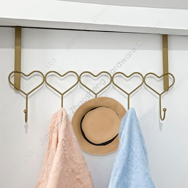 coat rack mounted on wall