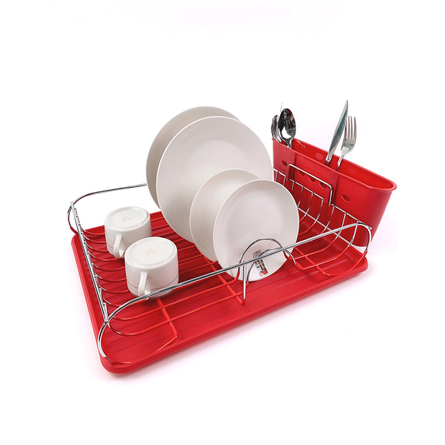 two tier dish rack