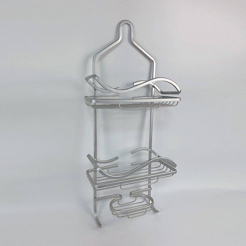 metal corner shower shelf
