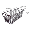 rolling metal laundry basket