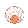 wire basket wall shelf