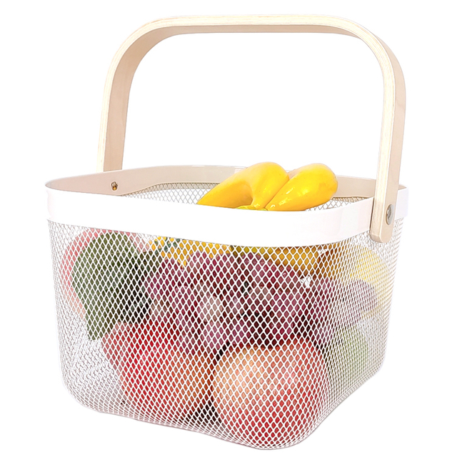 wall mount wire basket