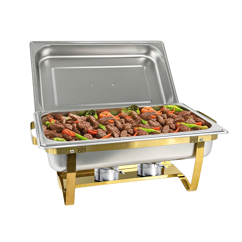 Chafing Dish Buffet Set Commercial Stainless Steel Food Warmer for Hotel & Catering