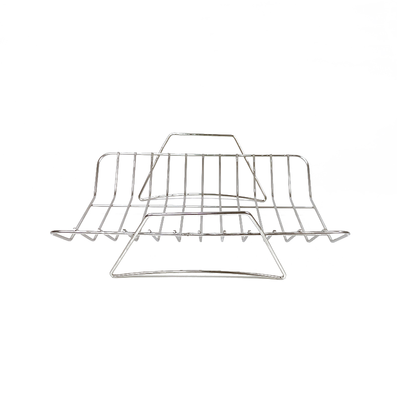 Zhaosheng Hardware - Chicken Holder Rib Rack Cooking And Roaster Rack Stainless Steel Roast Chicken Rack