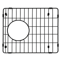 Custom Black Sink Bottom Grid for Protecting Kitchen Stainless Steel Sink