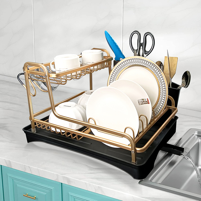 dish rack for over the sink