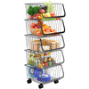 wire basket storage drawers