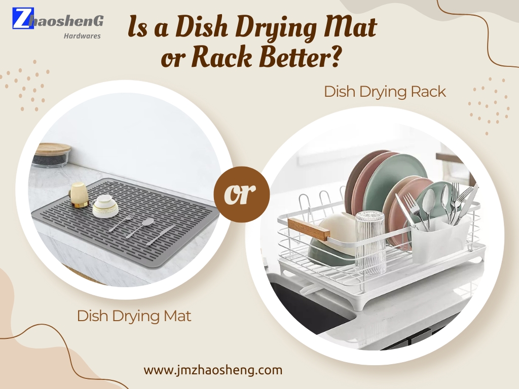 Is a Dish Drying Mat or Rack Better