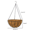 large hanging planters