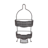 Zhaosheng - Over Shower Head Bathroom Storage Rack Iron 3 Tier Shower Caddy With 2 Hooks