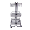 stainless steel rolling cart