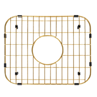 Kitchen Sink Bottom Grid - Gold Stainless Steel 304 Sink Protector SG-1020-HH