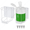 Zhaosheng Hardware - Wire Wipe Canister Holder Wall Mount Bracket Canister Dispenser Bucket Organizer Rack