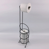 toilet paper holder stand brushed nickel