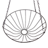 Zhaosheng Hardware - Black Outdoor Hanging Plant Basket Round Coco Coir Liner Coconut Hanging Basket