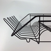 Zhaosheng Hardware - 2 Tier Dish Drying Rack Dish Drainer, Black