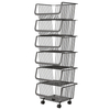 wire basket storage drawers