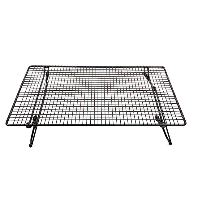 Zhaosheng Hardware - Stackable Wire Half Sheet Cake Bake Cooling Rack With Folding Legs