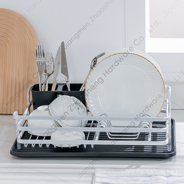 in sink dish rack