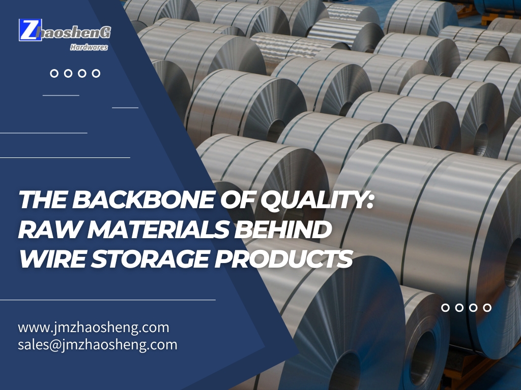 The Backbone of Quality Raw Materials Behind Wire Storage Products wire basket manufacturer