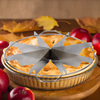 Stainless Steel 8 Slice Pie Maker And Cutter Press Round Cake Server
