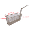 deep fryer double basket