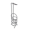 toilet paper holder stand brushed nickel