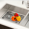 Custom Black Sink Bottom Grid for Protecting Kitchen Stainless Steel Sink