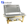 Chafing Dish Buffet Set Commercial Stainless Steel Food Warmer for Hotel & Catering