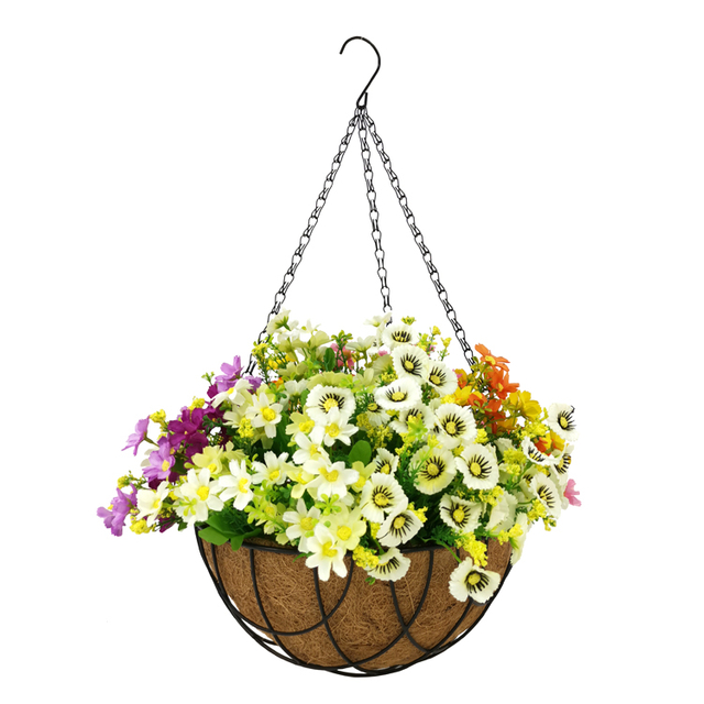 large hanging planters