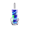 silver toilet roll holder