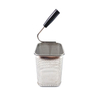 perforated pasta basket strainer