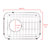 Stainless Steel Sink Grid 14.3