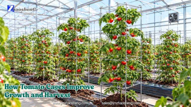 How Tomato Cages Improve Plant Growth and Increase Harvest Efficiency