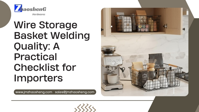 Wire Storage Basket Welding Quality: A Practical Checklist for Importers
