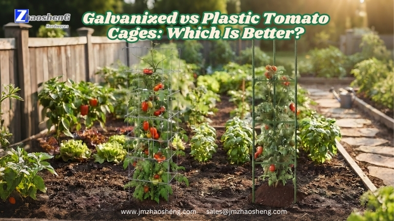 Galvanized Tomato Cages vs Plastic Tomato Cages: Which One Is Better?