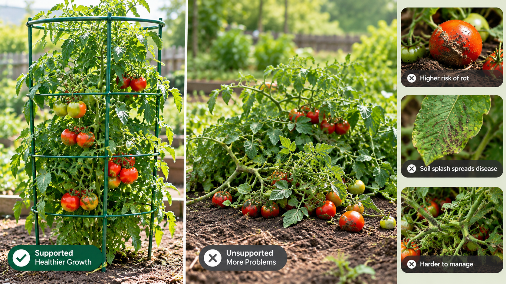 tomato plant support