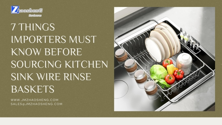 7 Things Importers Must Know Before Sourcing Kitchen Sink Wire Rinse Baskets