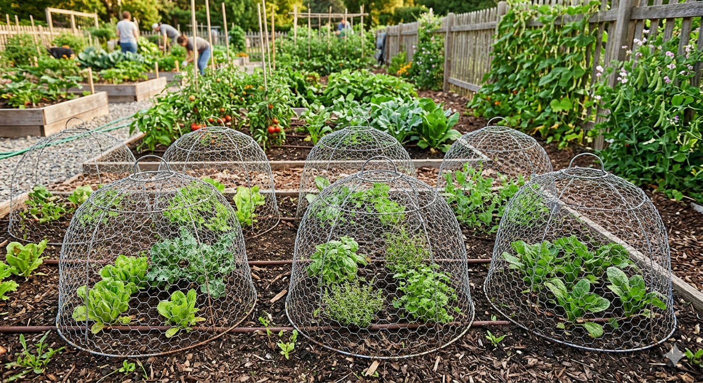 Traditional Wire Cloche