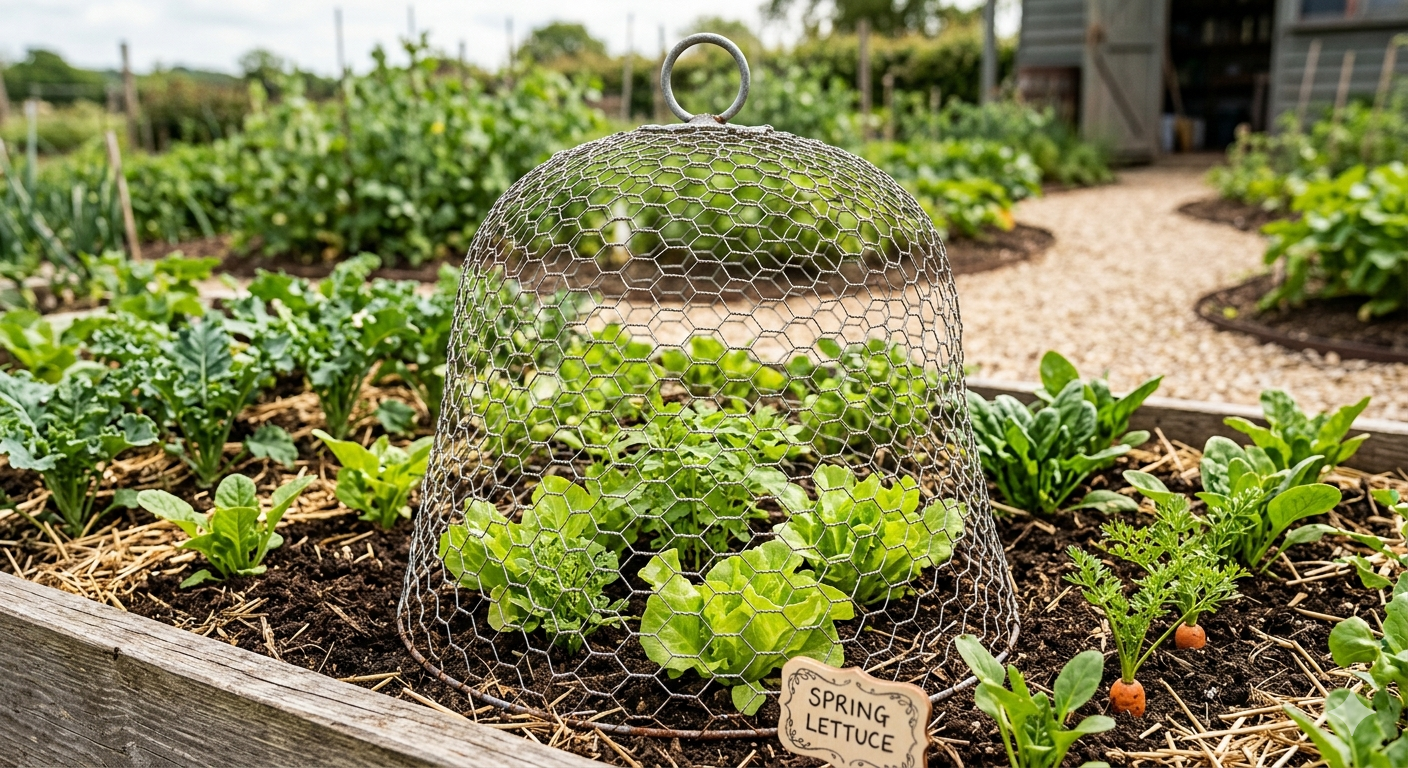 metal bell cloche