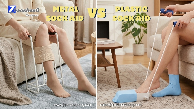 Metal Sock Aid Vs. Plastic Sock Aid: How Do They Differ?