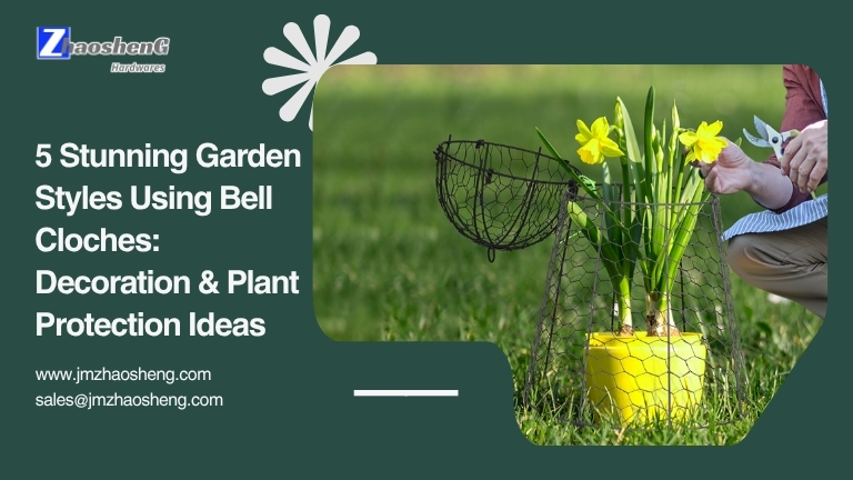 5 Stunning Garden Styles Using Bell Cloches: Decoration & Plant Protection Ideas