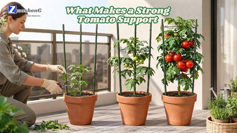 Heavy Duty Tomato Cages: What Makes a Strong Tomato Support?