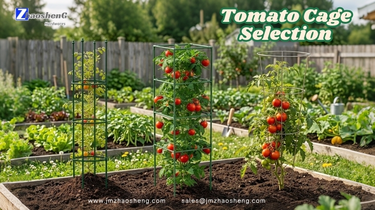 How To Choose The Right Tomato Cage for Different Tomato Varieties? 