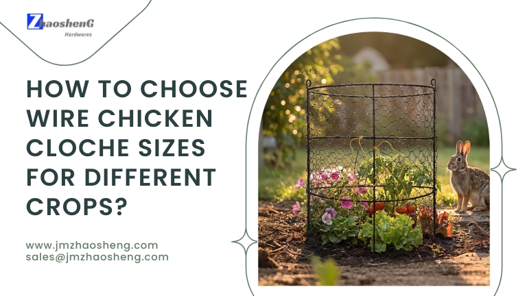How To Choose Wire Chicken Cloche Sizes for Different Crops? 