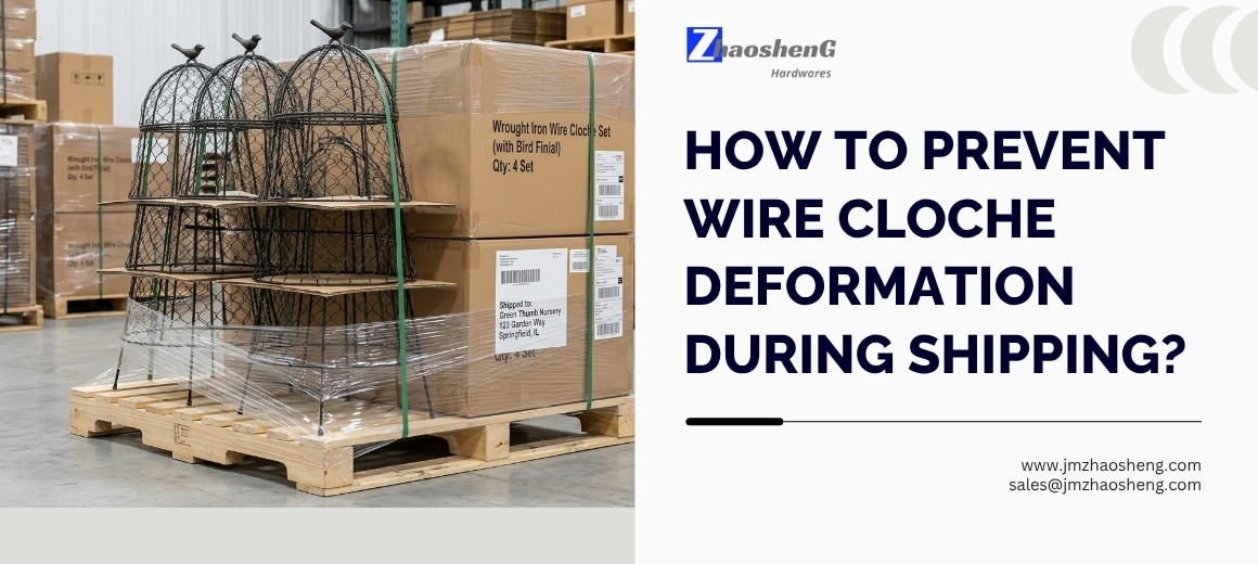 wire cloche shipment