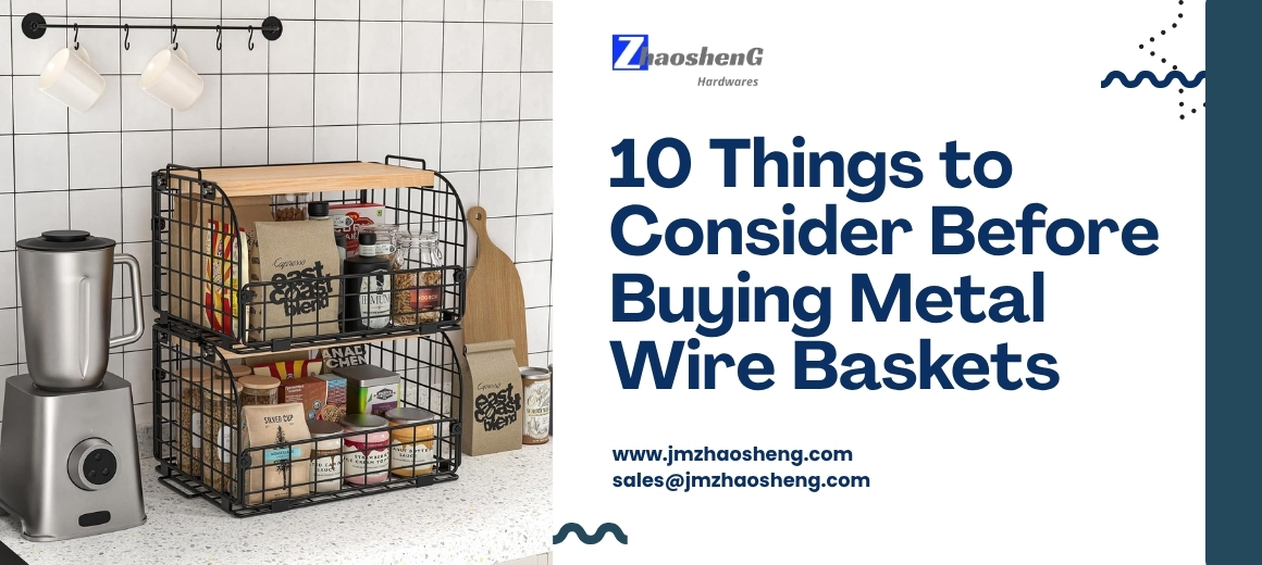 metal wire baskets